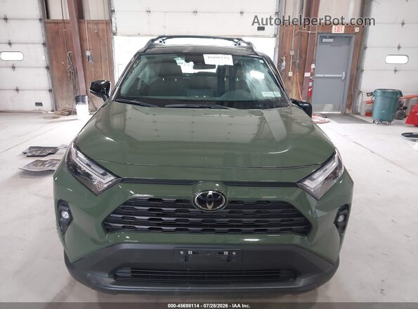 2T3UWRFV3SW253092 2025 TOYOTA RAV4 HYBRID Green ხელსაწყოთა პანელის ხედი