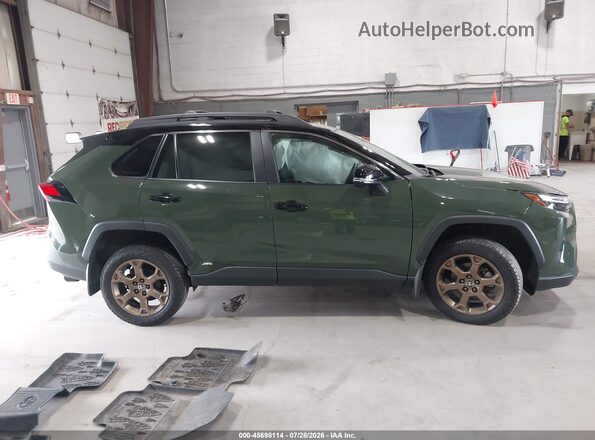 2T3UWRFV3SW253092 2025 TOYOTA RAV4 HYBRID Green უკანა სალონის ხედი
