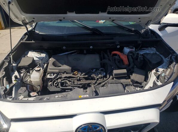 2T3UWRFV4PW174523 2023 TOYOTA RAV4 White Շարժիչի բաժամունքի տեսք
