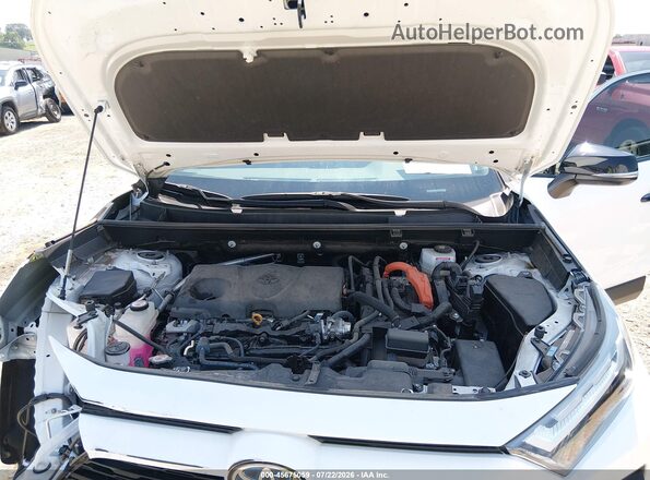 2T3UWRFV7RW224169 2024 TOYOTA RAV4 HYBRID Белый Вид сзади