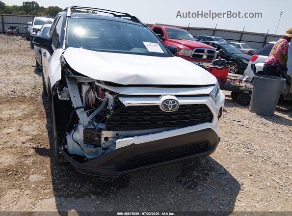 2T3UWRFV7RW224169 2024 TOYOTA RAV4 HYBRID Белый Вид спереди