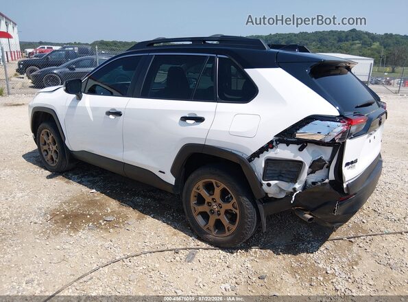 2T3UWRFV7RW224169 2024 TOYOTA RAV4 HYBRID Белый Задняя левая четверть
