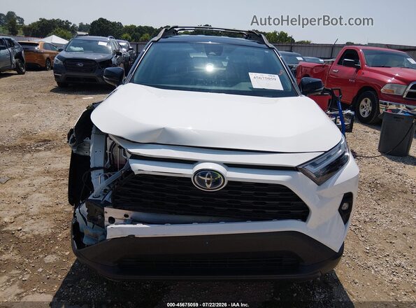 2T3UWRFV7RW224169 2024 TOYOTA RAV4 HYBRID Белый Вид щитка приборов
