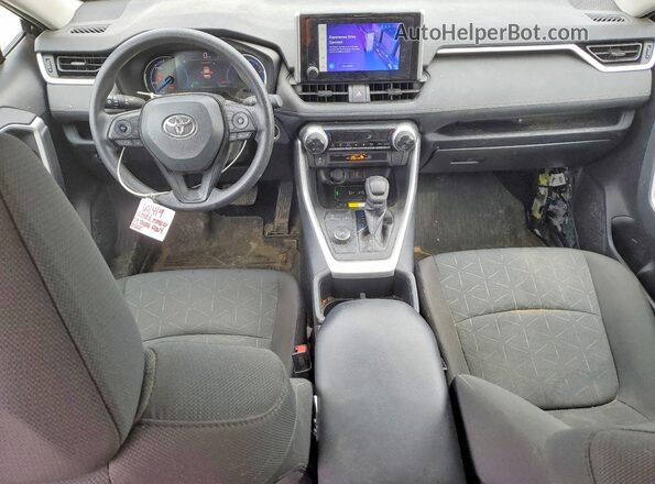 2T3UWRFVXRW239233 2024 TOYOTA RAV4 Black Dashboard view
