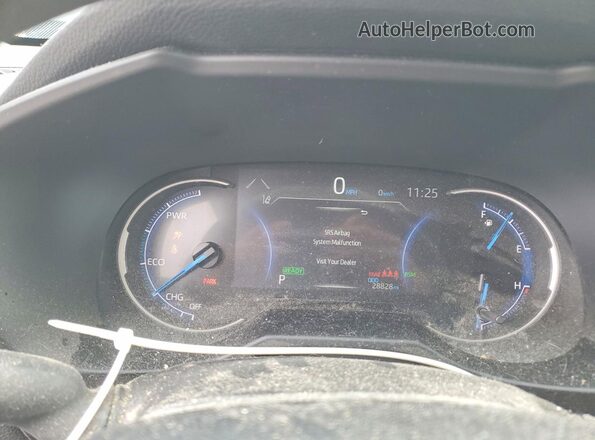 2T3UWRFVXRW239233 2024 TOYOTA RAV4 Black Instrument cluster view