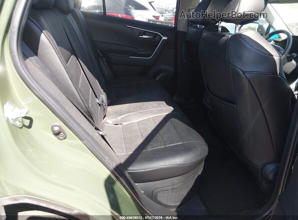 2T3UWRFVXSW258533 2025 TOYOTA RAV4 HYBRID Green VIN კოდის სტიკერის ხედი