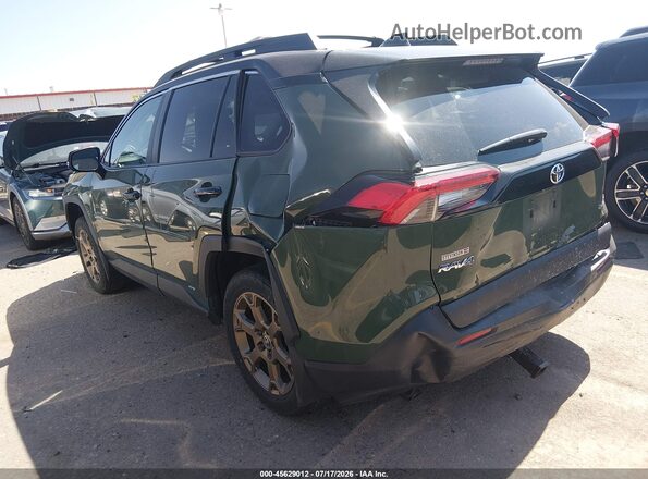2T3UWRFVXSW258533 2025 TOYOTA RAV4 HYBRID Green უკანა მარცხენა