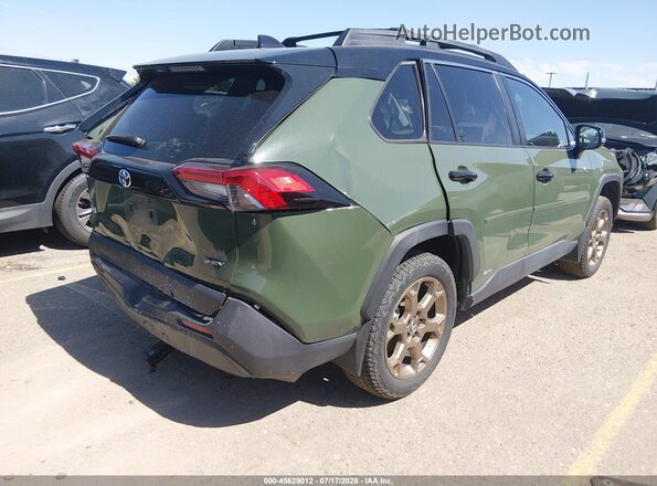 2T3UWRFVXSW258533 2025 TOYOTA RAV4 HYBRID Green უკანა მარჯვენა