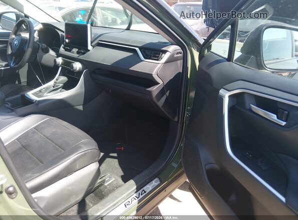 2T3UWRFVXSW258533 2025 TOYOTA RAV4 HYBRID Green წინა სალონის ხედი