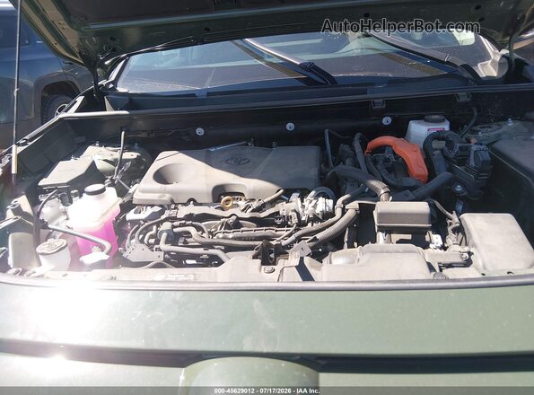 2T3UWRFVXSW258533 2025 TOYOTA RAV4 HYBRID Green უკანა ხედი
