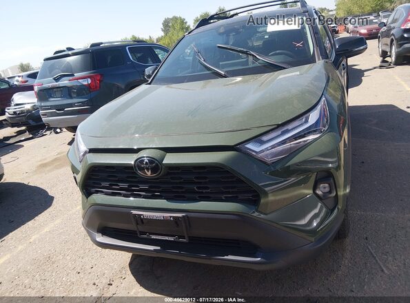 2T3UWRFVXSW258533 2025 TOYOTA RAV4 HYBRID Green ხელსაწყოთა პანელის ხედი