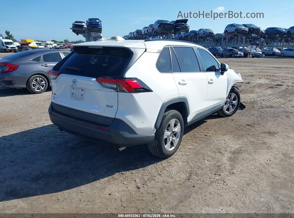 2T3W1RFV0KW013876 2019 TOYOTA RAV4 White Tył prawy