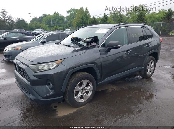 2T3W1RFV0LC052213 2020 TOYOTA RAV4 Серый Передняя левая четверть