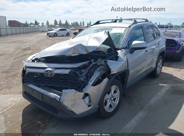 2T3W1RFV0LW078924 2020 TOYOTA RAV4 Серый Передняя левая четверть