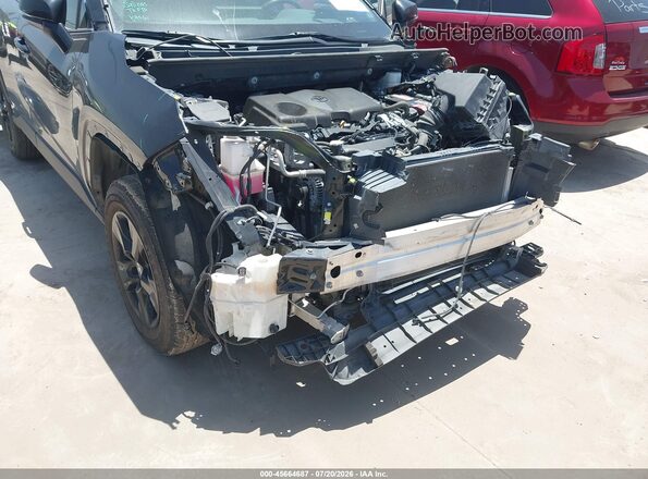 2T3W1RFV0MC147498 2021 TOYOTA RAV4 Black Front view