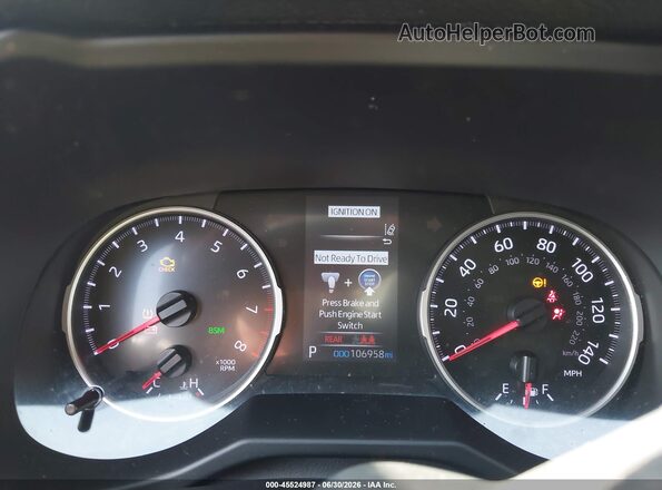 2T3W1RFV0MW104424 2021 TOYOTA RAV4 Black Vista de los asientos traseros