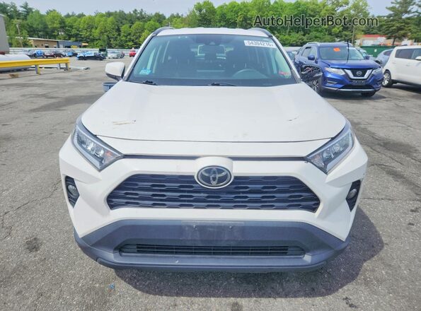 2T3W1RFV0MW111678 2021 TOYOTA RAV4 White წინა ხედი