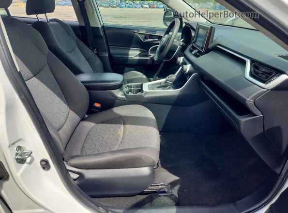 2T3W1RFV0MW111678 2021 TOYOTA RAV4 White წინა სალონის ხედი
