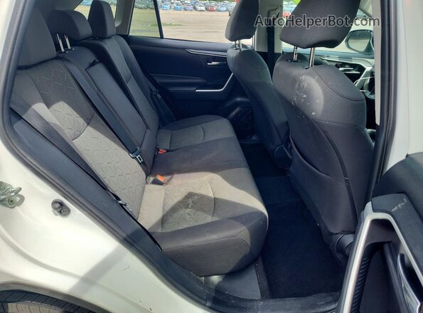 2T3W1RFV0MW111678 2021 TOYOTA RAV4 White უკანა სალონის ხედი