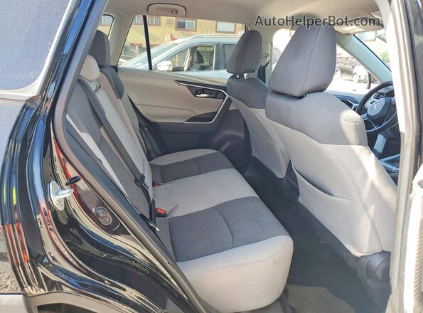 2T3W1RFV0MW133468 2021 TOYOTA RAV4 Black Vista interior trasera