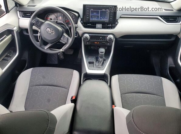 2T3W1RFV0MW134362 2021 TOYOTA RAV4 Gray Вид панелі приладів