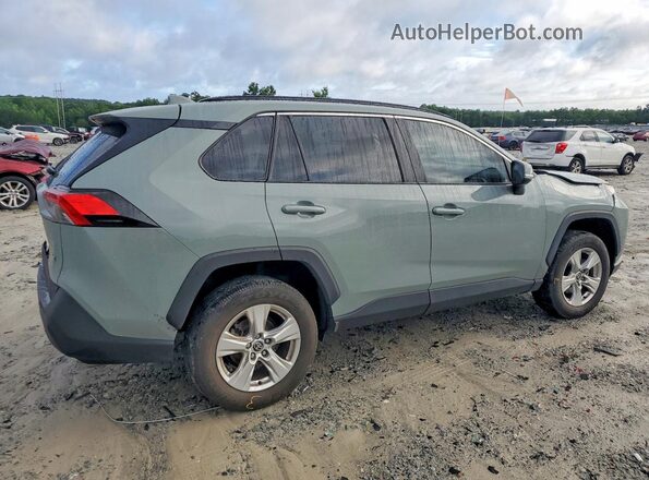 2T3W1RFV0MW134362 2021 TOYOTA RAV4 Gray Задня права чверть