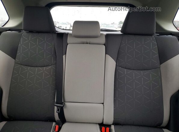 2T3W1RFV0MW134362 2021 TOYOTA RAV4 Gray Вид задніх сидінь