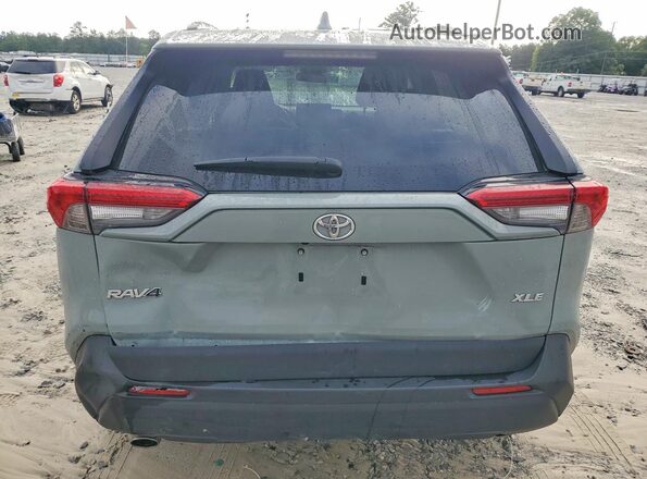 2T3W1RFV0MW134362 2021 TOYOTA RAV4 Gray Вид ззаду