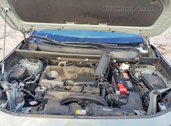 2T3W1RFV0MW134362 2021 TOYOTA RAV4 Gray Вид підкапотного простору