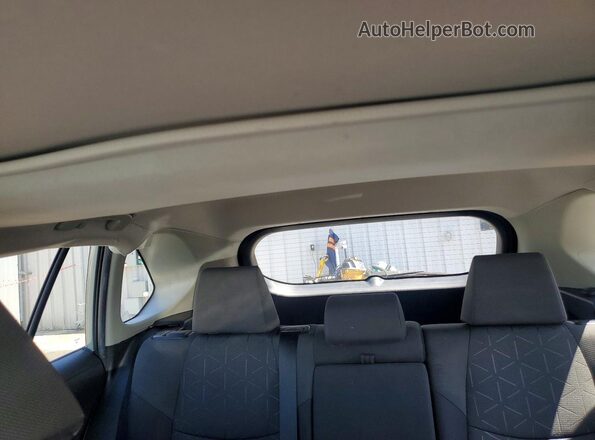 2T3W1RFV0MW136984 2021 TOYOTA RAV4 Gray Rear seats view
