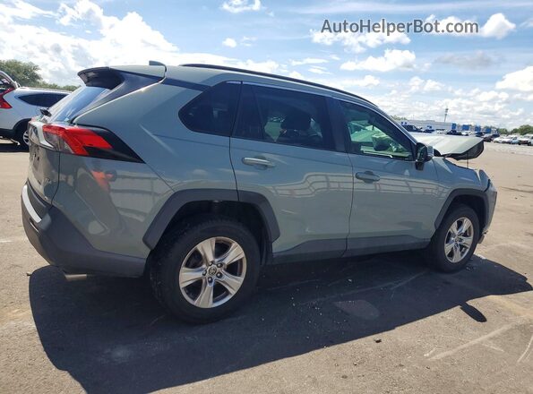 2T3W1RFV0MW136984 2021 TOYOTA RAV4 Gray Rear right