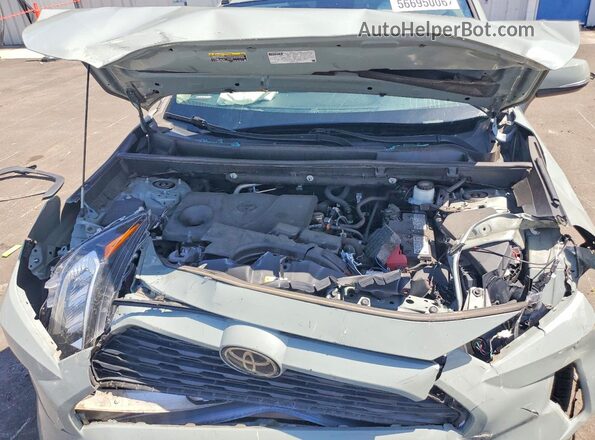 2T3W1RFV0MW136984 2021 TOYOTA RAV4 Gray Engine compartment view
