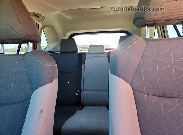 2T3W1RFV0NC208379 2022 TOYOTA RAV4 Black უკანა სავარძლების ხედი