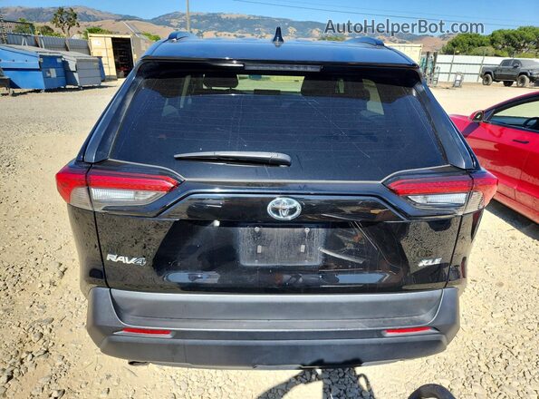 2T3W1RFV0NC208379 2022 TOYOTA RAV4 Black უკანა ხედი