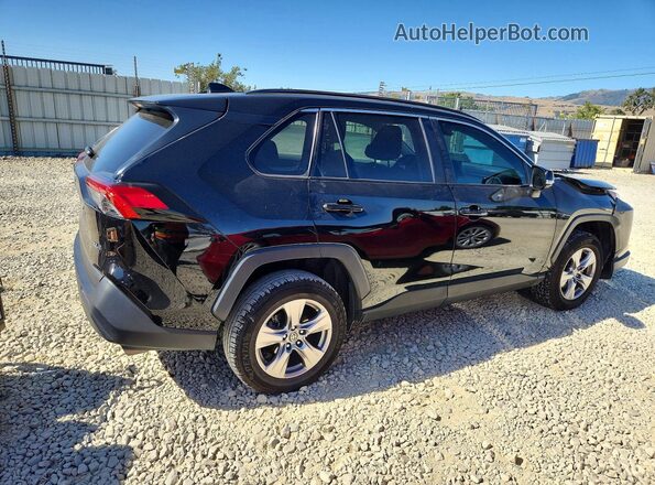 2T3W1RFV0NC208379 2022 TOYOTA RAV4 Black უკანა მარჯვენა