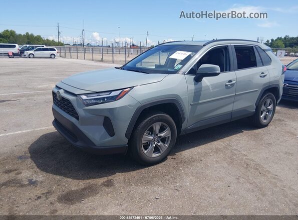 2T3W1RFV0NW187368 2022 TOYOTA RAV4 Gray Առջևի ձախ երեք քառորդ տեսարան