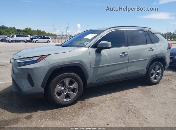 2T3W1RFV0NW187368 2022 TOYOTA RAV4 Gray Դիմացի տեսք