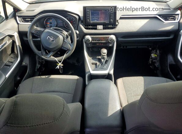 2T3W1RFV0NW218439 2022 TOYOTA RAV4 Red Widok deski rozdzielczej