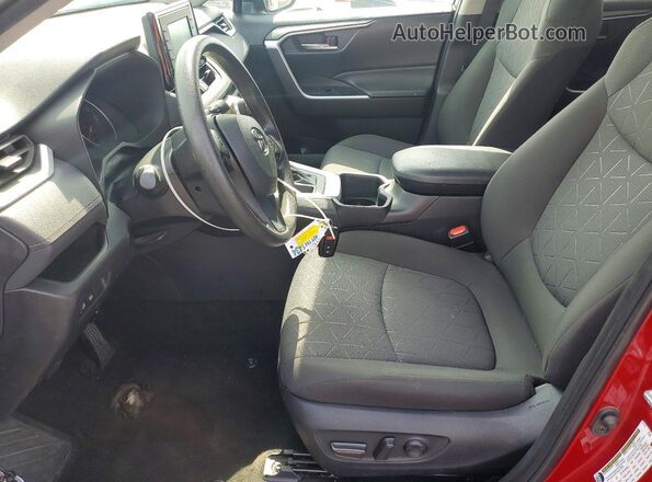 2T3W1RFV0NW218439 2022 TOYOTA RAV4 Red Widok wnętrza z przodu