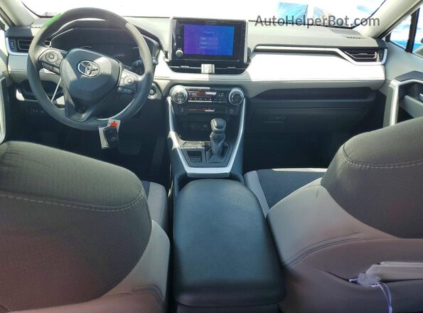 2T3W1RFV0PC244074 2023 TOYOTA RAV4 White Առջևի վահանակի տեսք