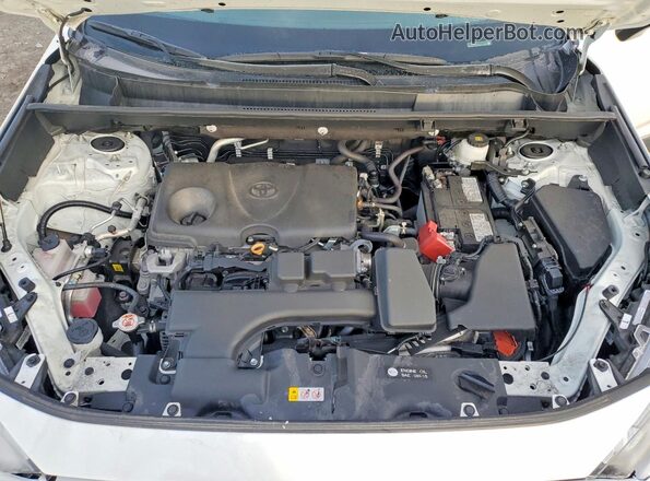 2T3W1RFV0RC274193 2024 TOYOTA RAV4 White ძრავის განყოფილების ხედი