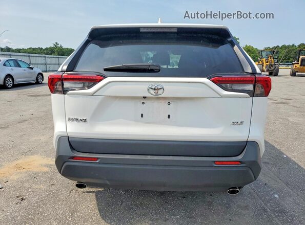 2T3W1RFV0SC335550 2025 TOYOTA RAV4 White Вид ззаду