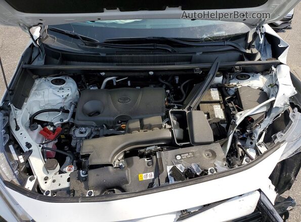 2T3W1RFV0SC335550 2025 TOYOTA RAV4 White Вид підкапотного простору