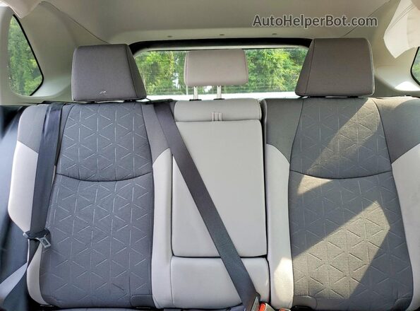 2T3W1RFV0SC335550 2025 TOYOTA RAV4 White Вид задніх сидінь