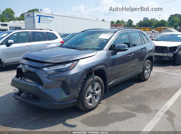 2T3W1RFV0SC343907 2025 TOYOTA RAV4 Gray Առջևի ձախ երեք քառորդ տեսարան
