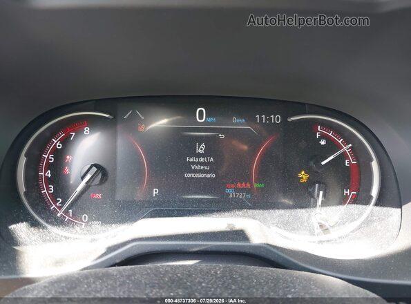 2T3W1RFV0SC343907 2025 TOYOTA RAV4 Gray Հետևի նստատեղերի տեսք