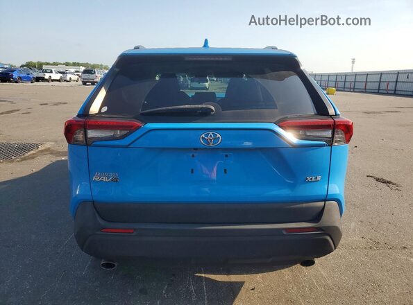 2T3W1RFV1LC069604 2020 TOYOTA RAV4 Blue უკანა ხედი