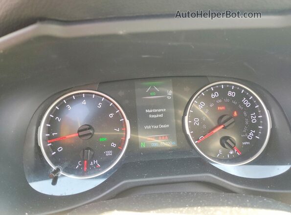 2T3W1RFV1LC069604 2020 TOYOTA RAV4 Blue ხელსაწყოთა პანელის ხედი