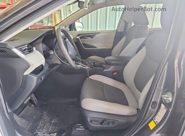 2T3W1RFV1LW058083 2020 TOYOTA RAV4 Угольный Вид салона спереди