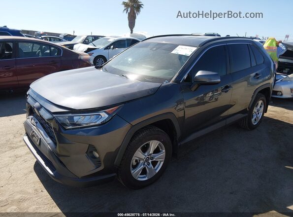 2T3W1RFV1LW078432 2020 TOYOTA RAV4 Серый Передняя левая четверть